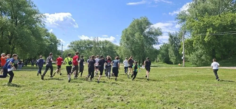 👍Сегодня, 24 мая команда юнармейского отряда "Ястреб", стала частью большого спортивного события - Р