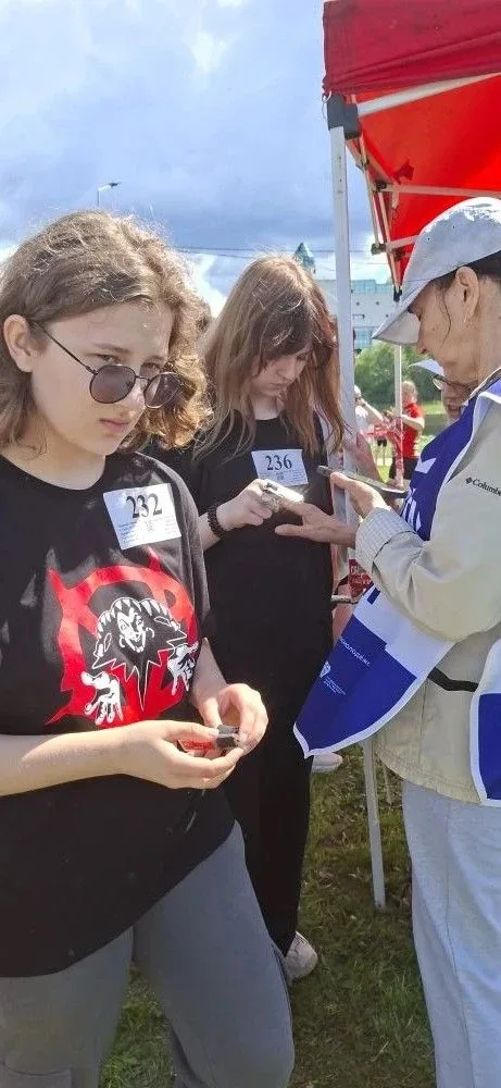 👍Сегодня, 24 мая команда юнармейского отряда "Ястреб", стала частью большого спортивного события - Р