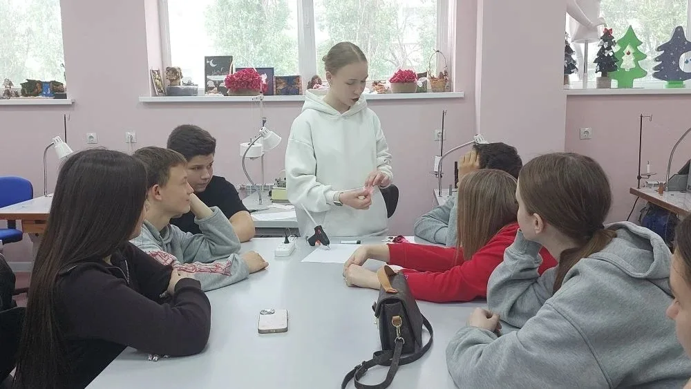 14 мая 9"В" класс приняли участие в Дне открытых дверей в ОГАПОУ "Старооскольский техникум технологи