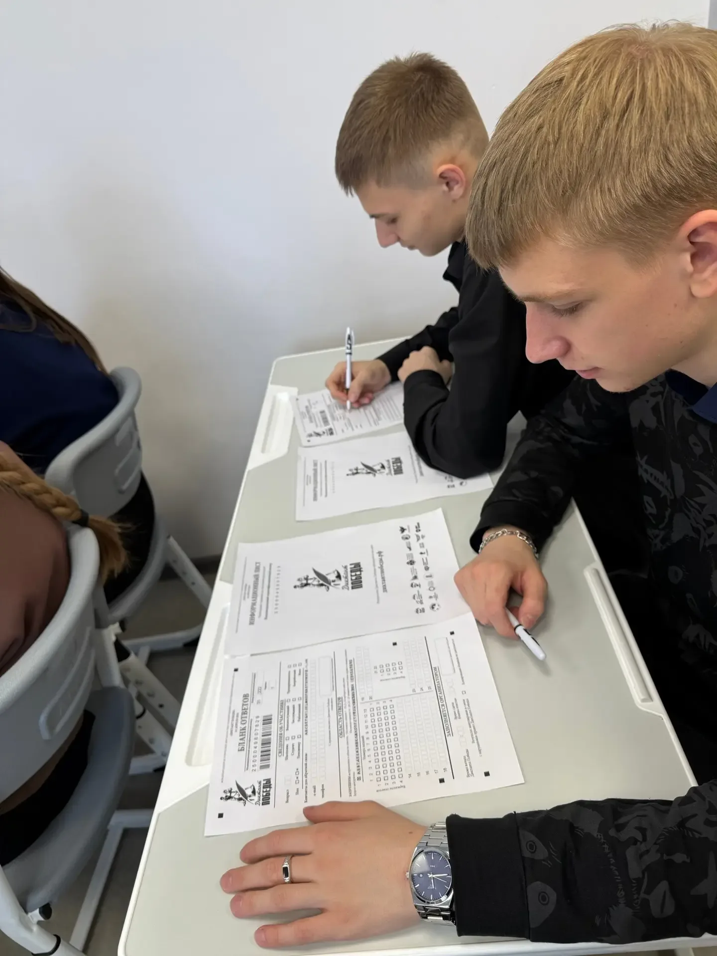 24 апреля наша школа с гордостью присоединилась к Международной акции «Диктант Победы»! 🇷🇺  Это собы