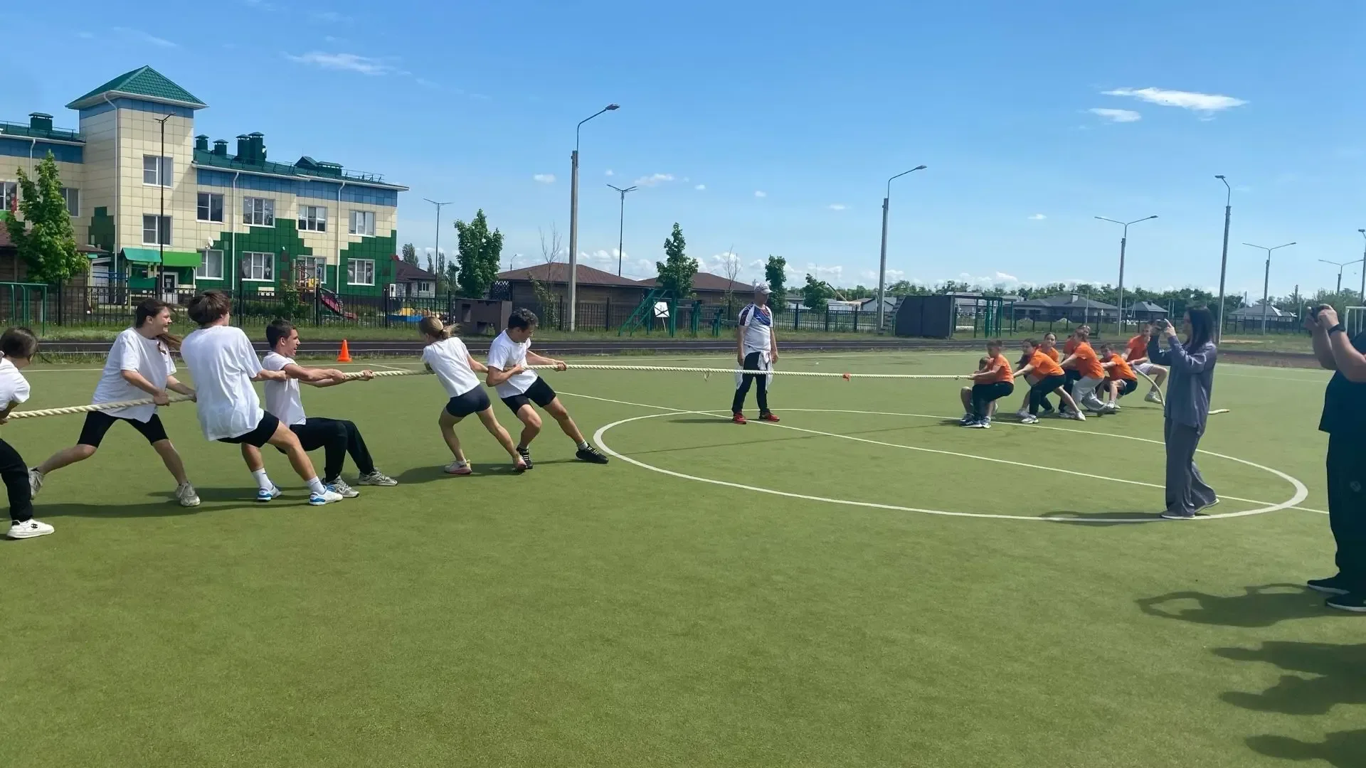 🗓🏆Команда Бутурлиновской средней общеобразовательной школы заняла I место в муниципальном этапе спор