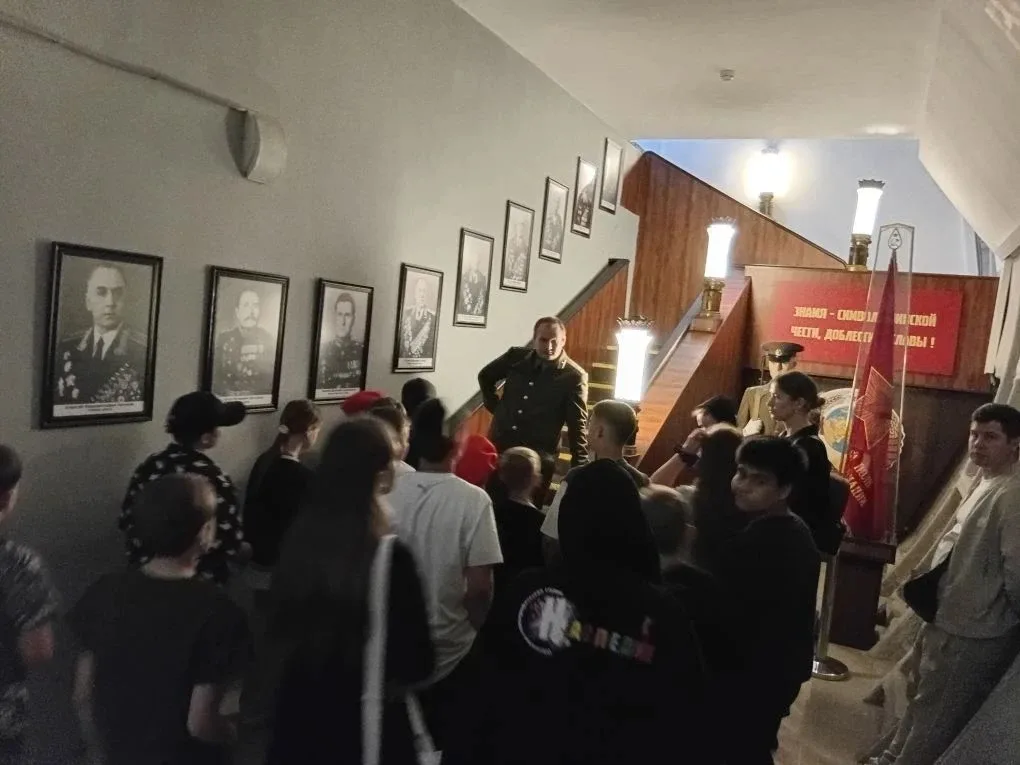 Путешествие пятиклассников на Поезде Победы. Начался маршрут из города Воронежа, где ребят встретили