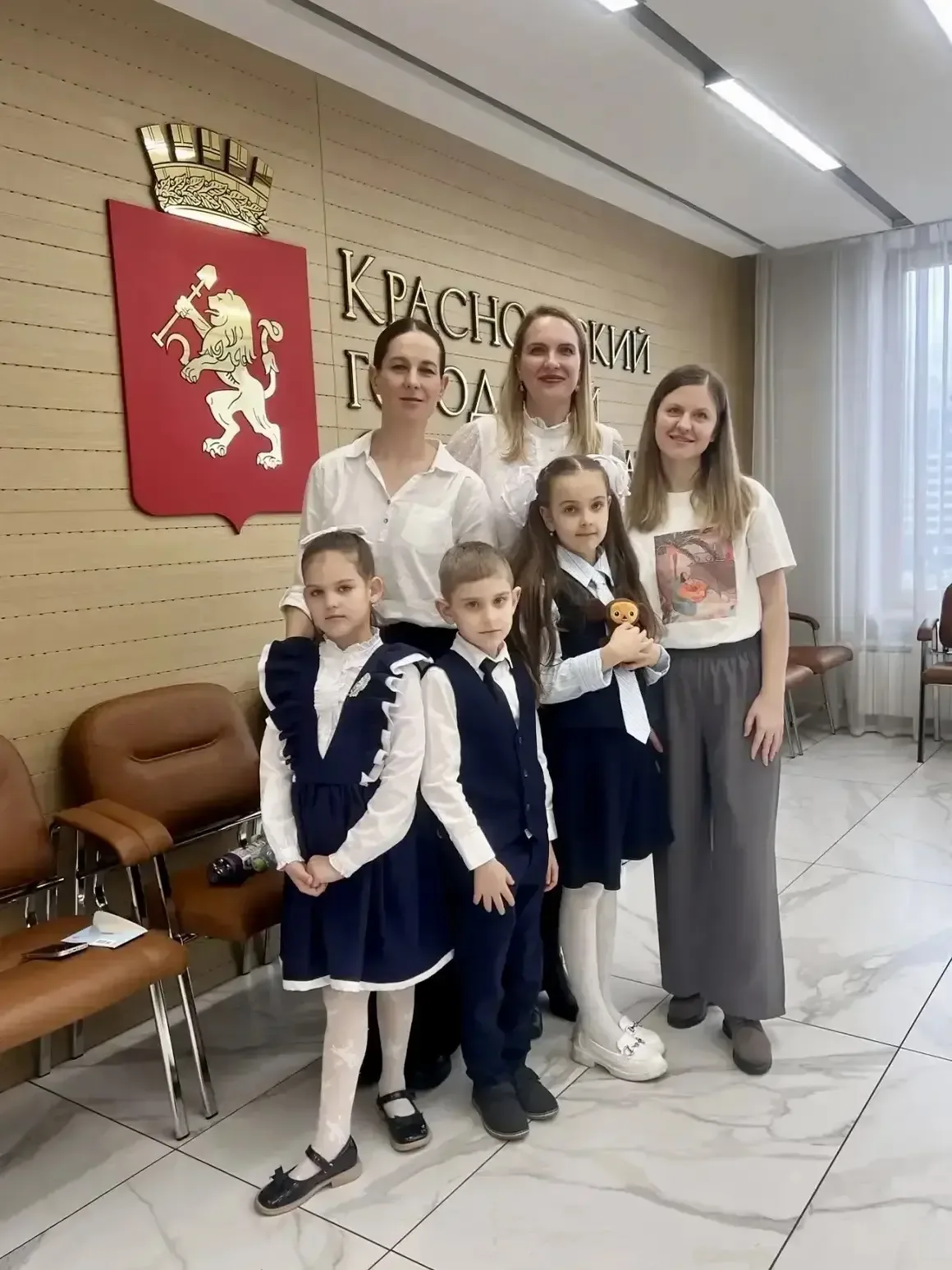 24 апреля команда учеников 1А класса «ГолосОК» в составе Агафоновой Яны, Погребной Эмилии и Свободин