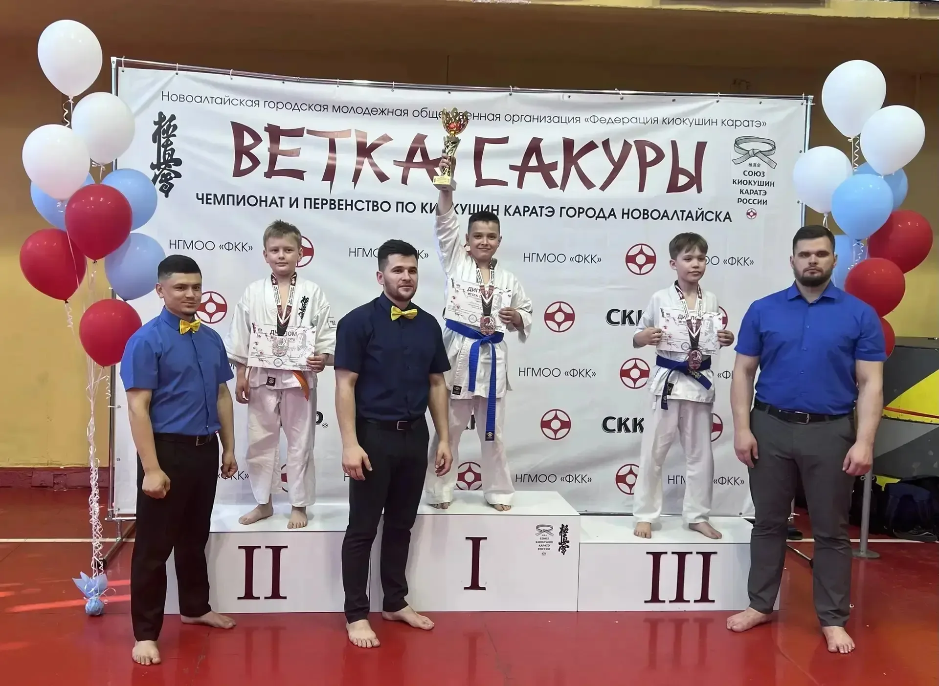 🏆25 апреля бойцы барнаульской школы ЧСШ «Тикара Додзе» приняли участие в первенстве СККР «Ветка саку