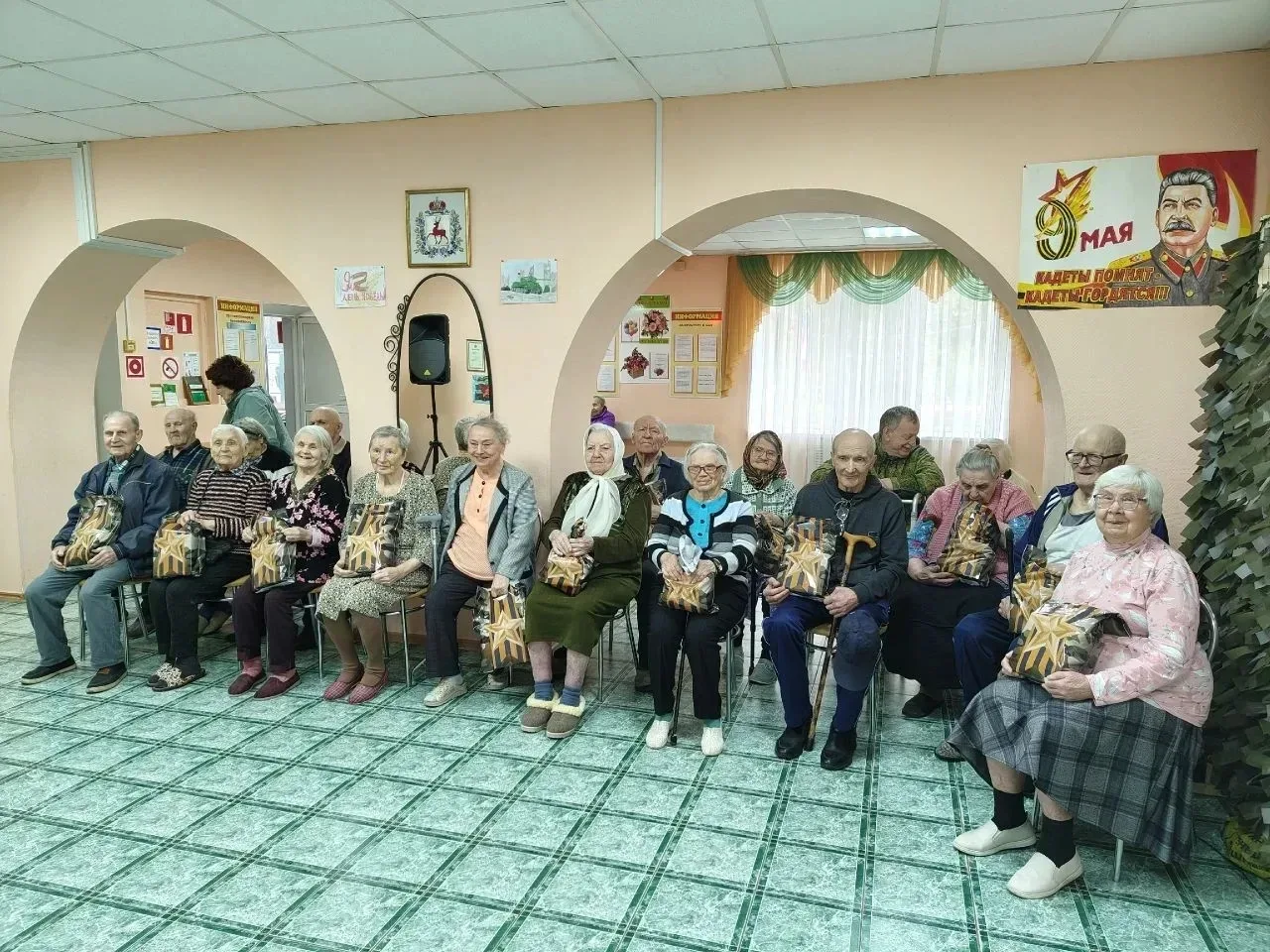 💖 Когда добро объединяет 💖  В начале мая в нашей школе прошёл особенный «День добра». В преддверии 9