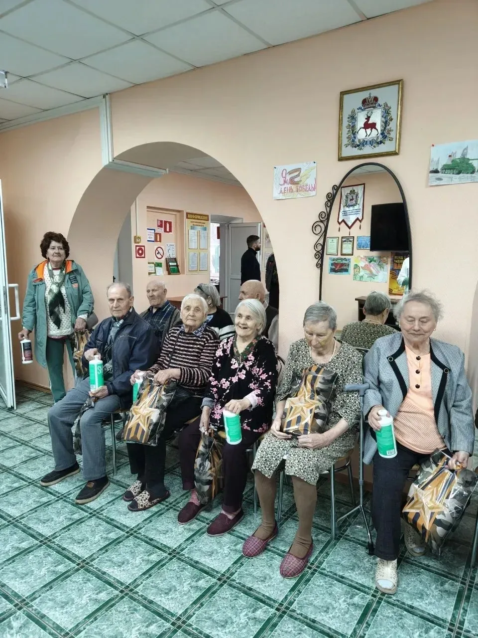 💖 Когда добро объединяет 💖  В начале мая в нашей школе прошёл особенный «День добра». В преддверии 9