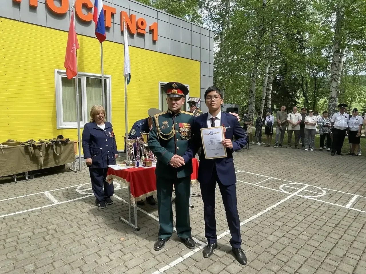 Подведены итоги городских соревнований по огневой подготовке среди общеобразовательных школ города, 