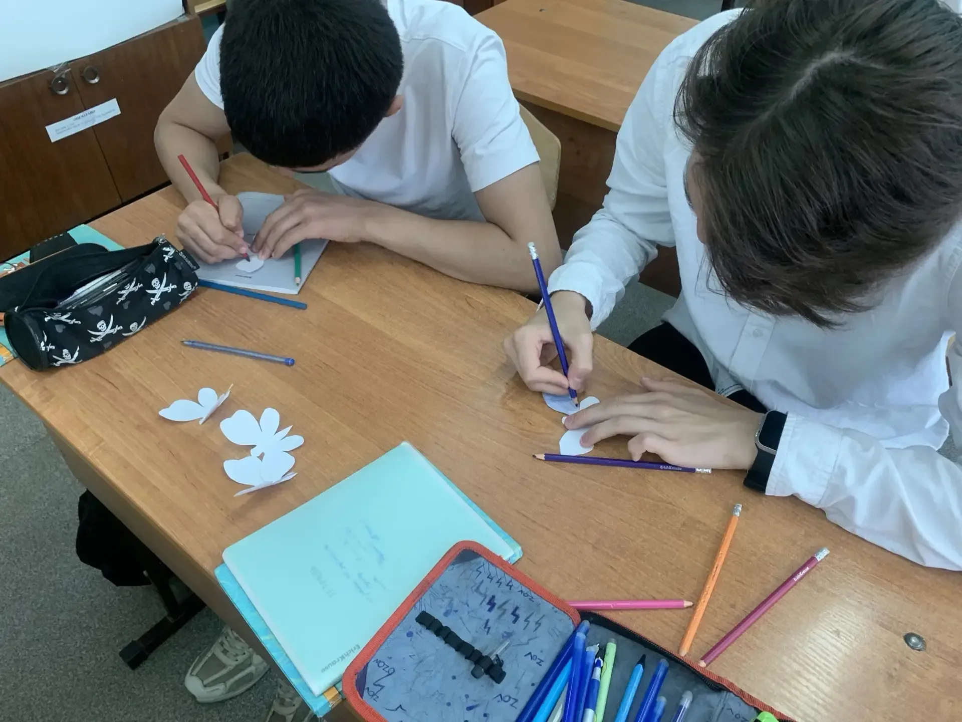 ☝😊 В 6-8 классах прошли занятия, посвящённые укреплению психологического здоровья. Социальный педаго