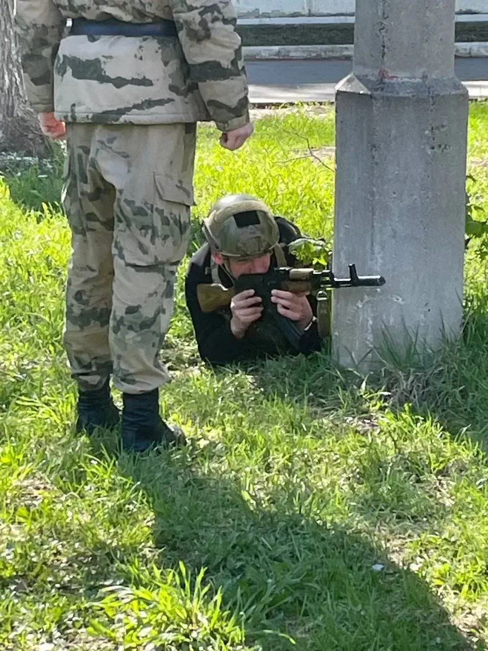 Сегодня для наших десятиклассников прошли военные сборы. Это было замечательно!