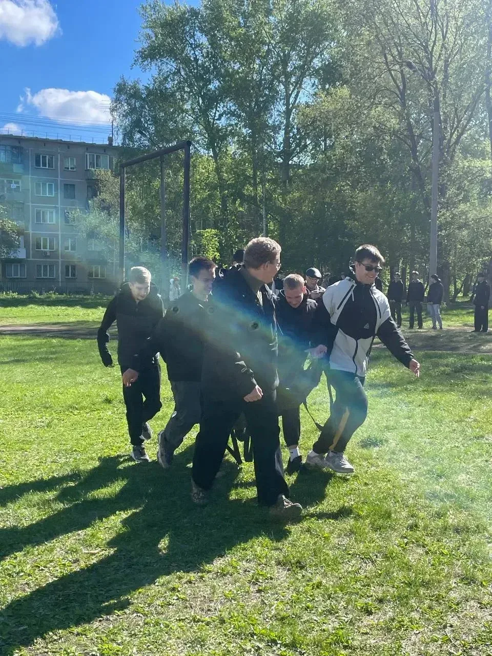 Сегодня для наших десятиклассников прошли военные сборы. Это было замечательно!