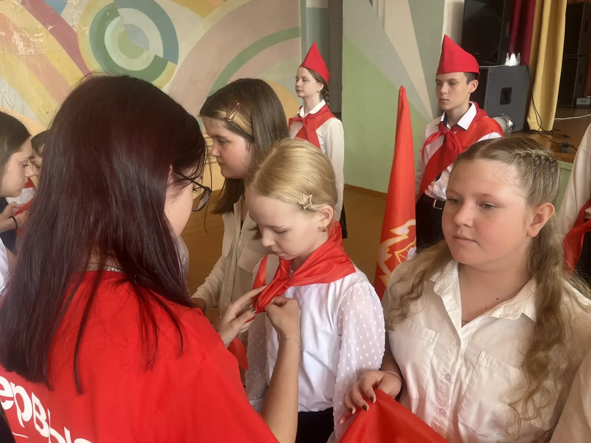 📢 В День детских общественных объединений в нашей гимназии царила особая атмосфера — торжественная, 