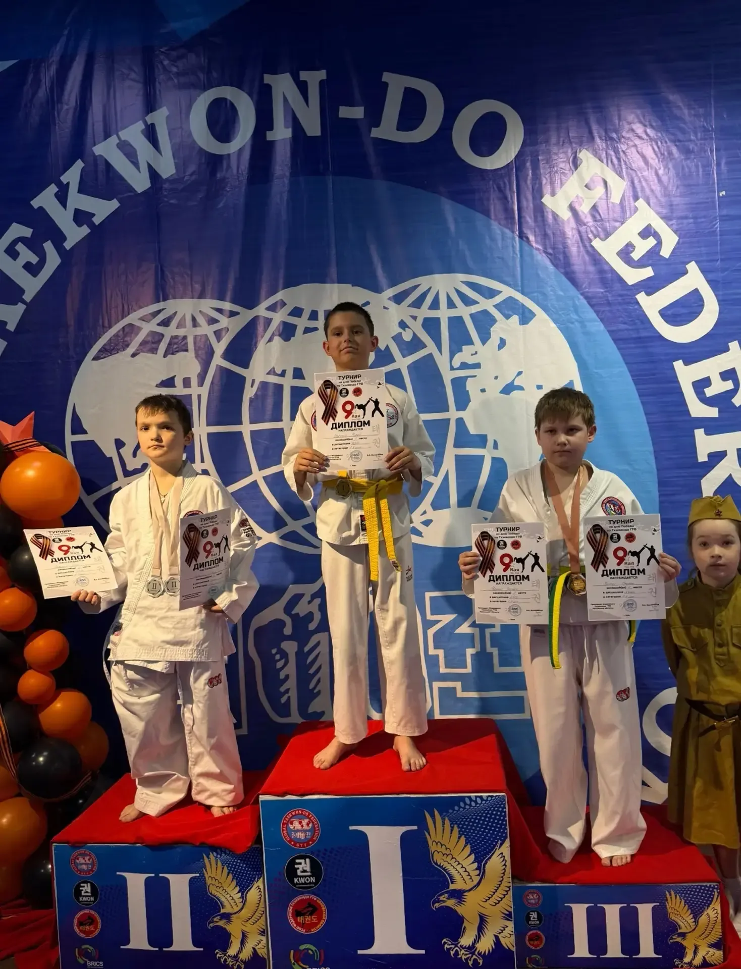 🥋 Наши тхэквондисты взяли «золотой» старт в Орле!  Минувшие выходные для нашей команды выдались по-н