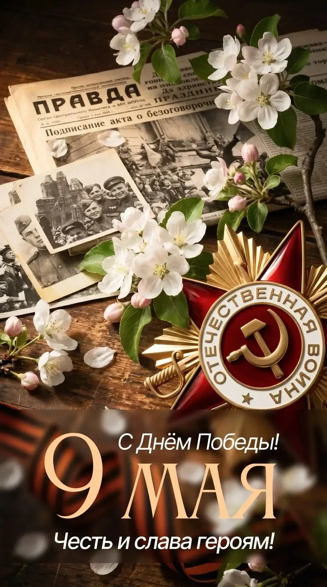 🎖️ Сегодня 81 год со дня Великой Победы! 9 мая 1945 года советский солдат поставил точку в самой стр