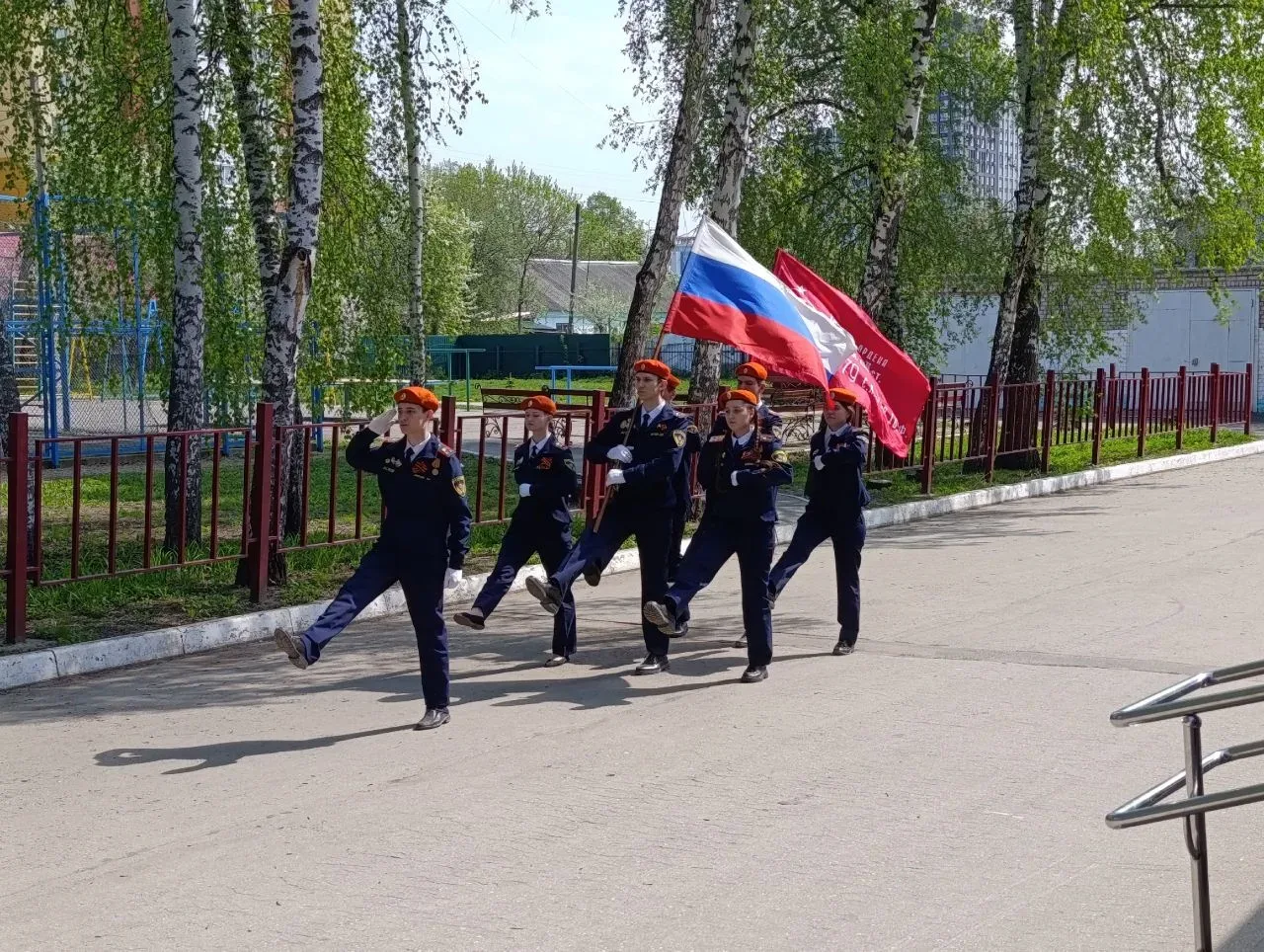 🕊 8 мая в нашей школе прошёл ряд мероприятий, посвященный 81-ой годовщине Победы в Великой Отечестве