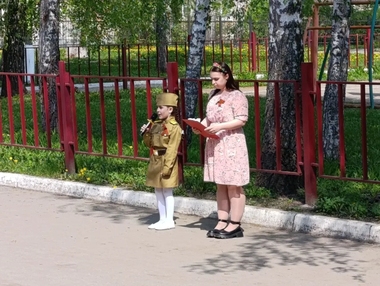 🕊 8 мая в нашей школе прошёл ряд мероприятий, посвященный 81-ой годовщине Победы в Великой Отечестве