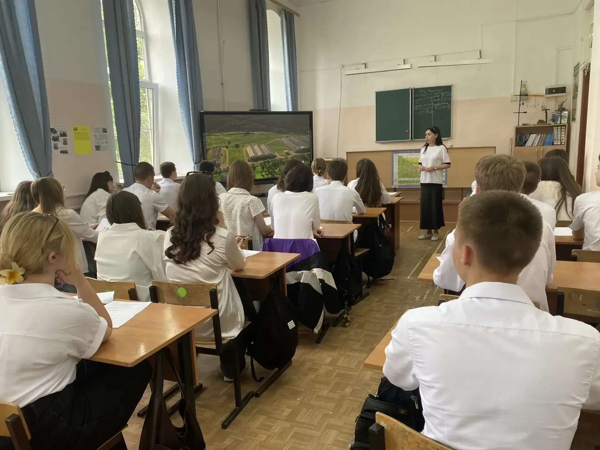 #МОУСШ81 – площадка Всероссийского агродиктанта.  Второй раз в нашей стране проводится Всероссийский