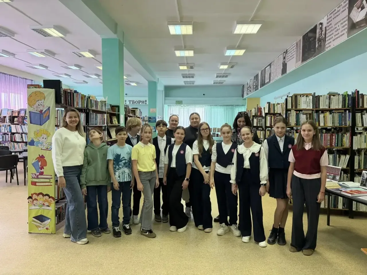 Волонтёрский отряд «Живые сердца» организовал и провёл благотворительную акцию «Сельская библиотека»