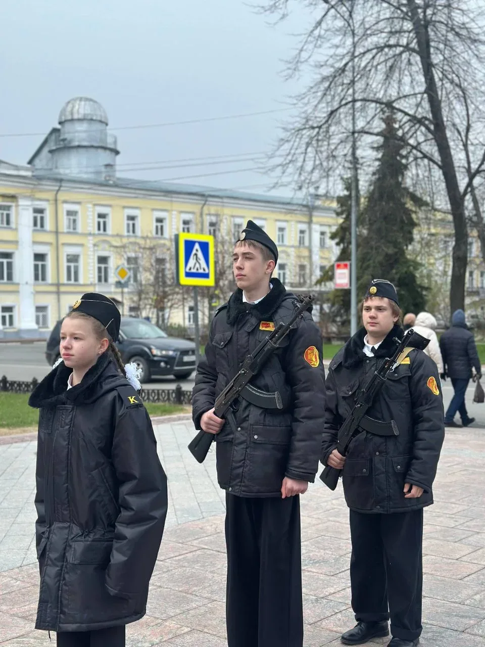 В преддверии одного из самых главных праздников нашей страны - Дня Победы наши обучающиеся заступили