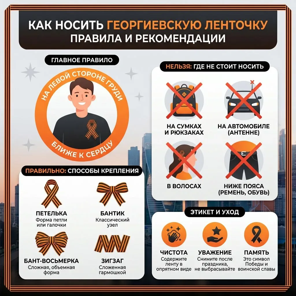 🔉 Всероссийская акция «Георгиевская лента»  ✅ Стартовала с 22 апреля по всей России.   Где получить: