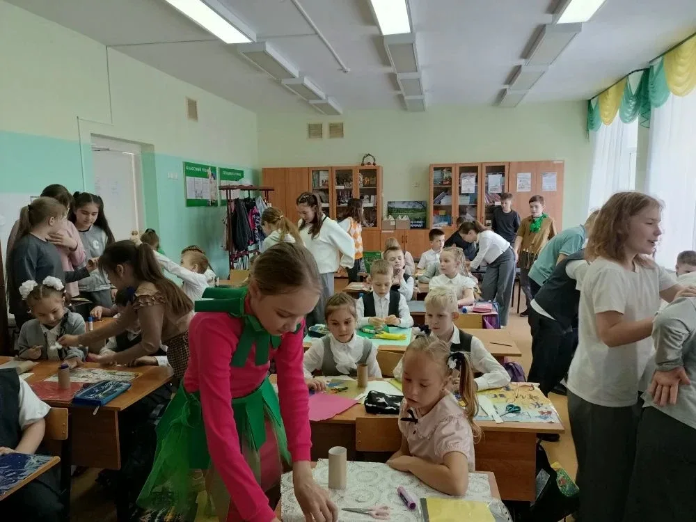🪆Акция "Игрушки народов России": Эколята вдохновляют на творчество и заботу о природе  В рамках акци