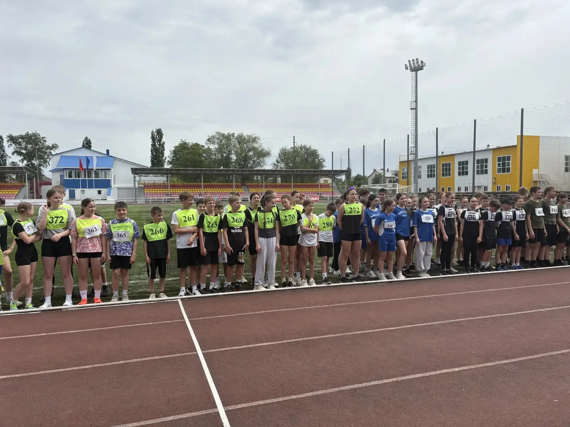 Вчера в Борисоглебске прошла круглогодичная спартакиада по лёгкой атлетике среди учеников 5–6 классо