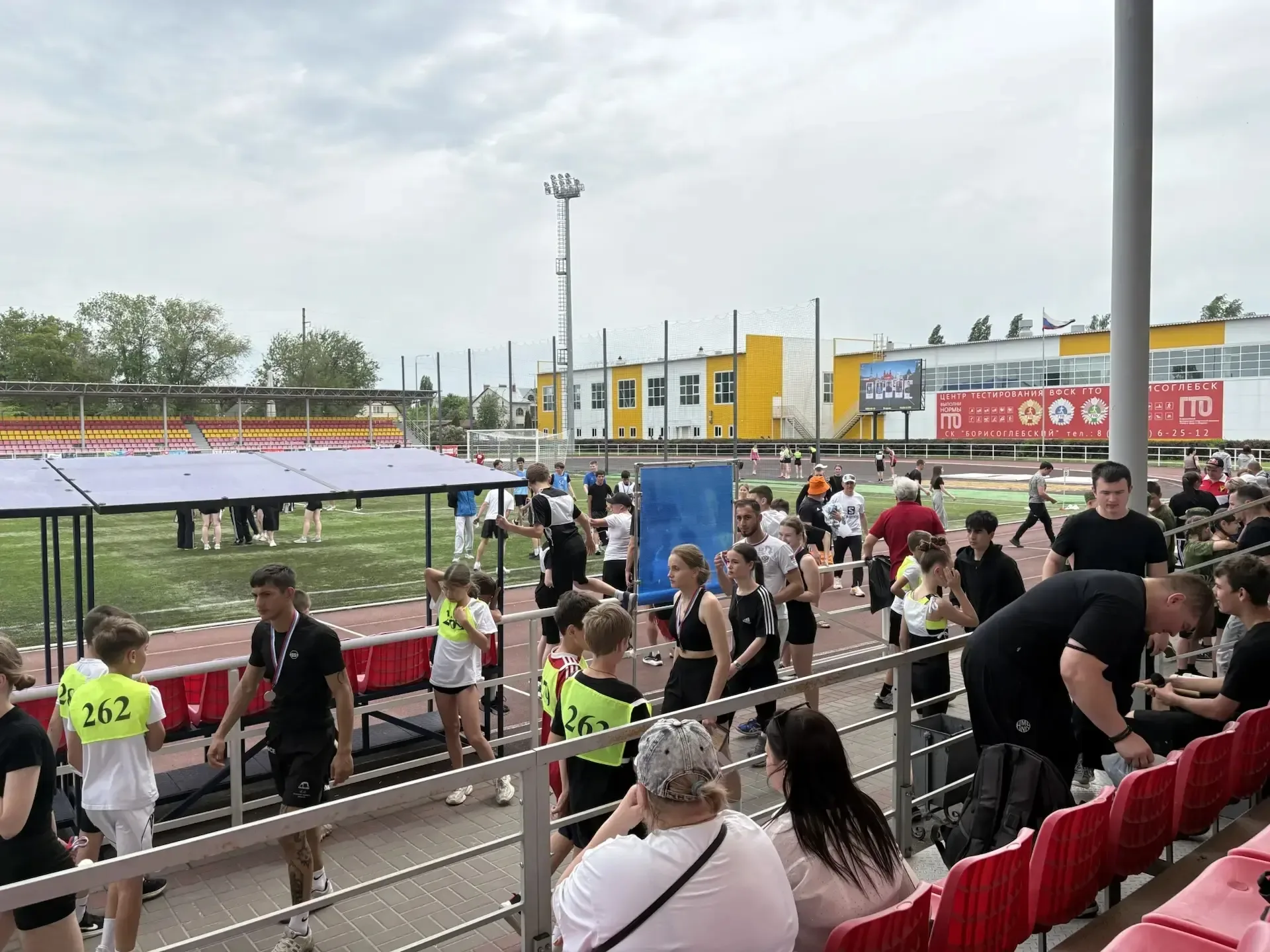 Вчера в Борисоглебске прошла круглогодичная спартакиада по лёгкой атлетике среди учеников 5–6 классо