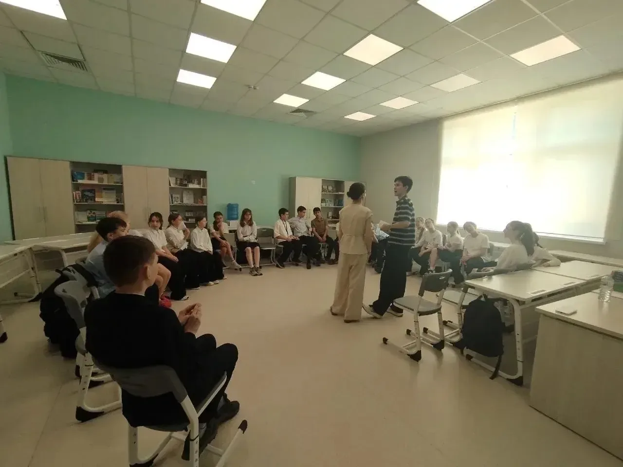 ✅В рамках педагогической практики студенты КФУ организовали для учащихся 5 «К» класса тренинг на ком