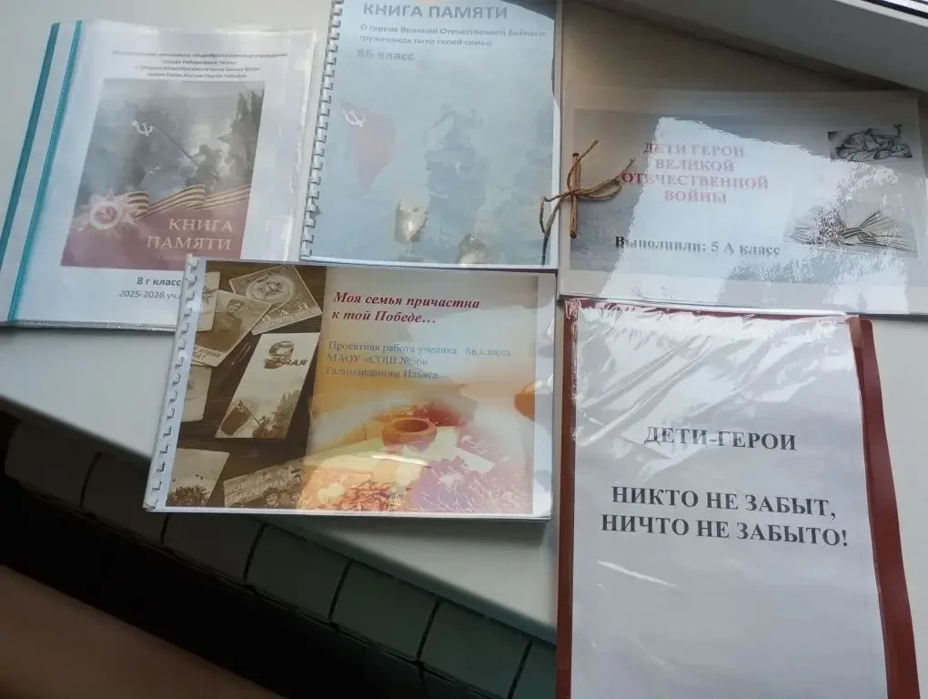 В преддверии 9 Мая в нашей школе прошла традиционная защита проектов, посвящённых Великой Отечествен