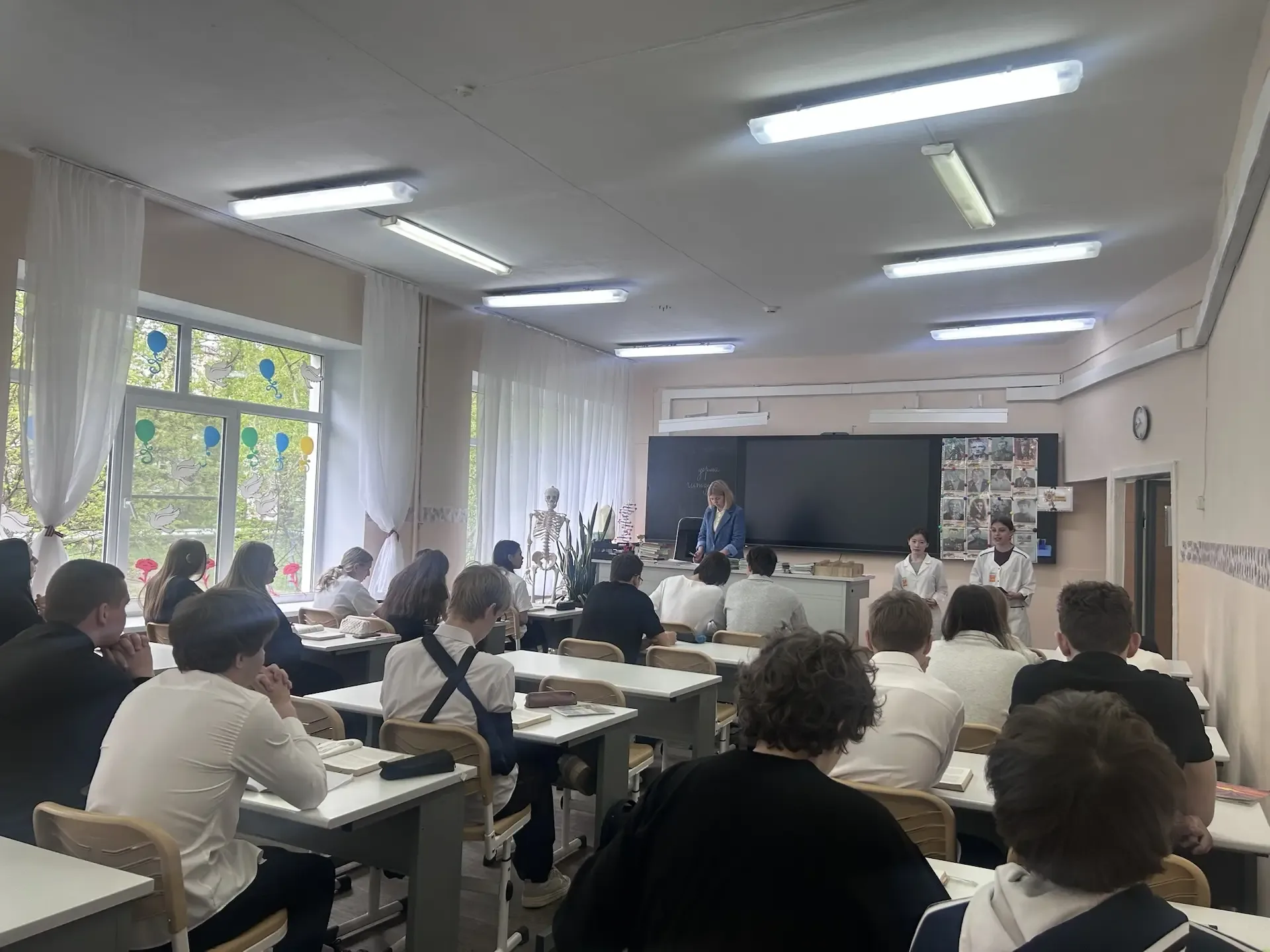 Сегодня в нашей школе состоялись встречи по профориентации, организованное студентами Златоустовског