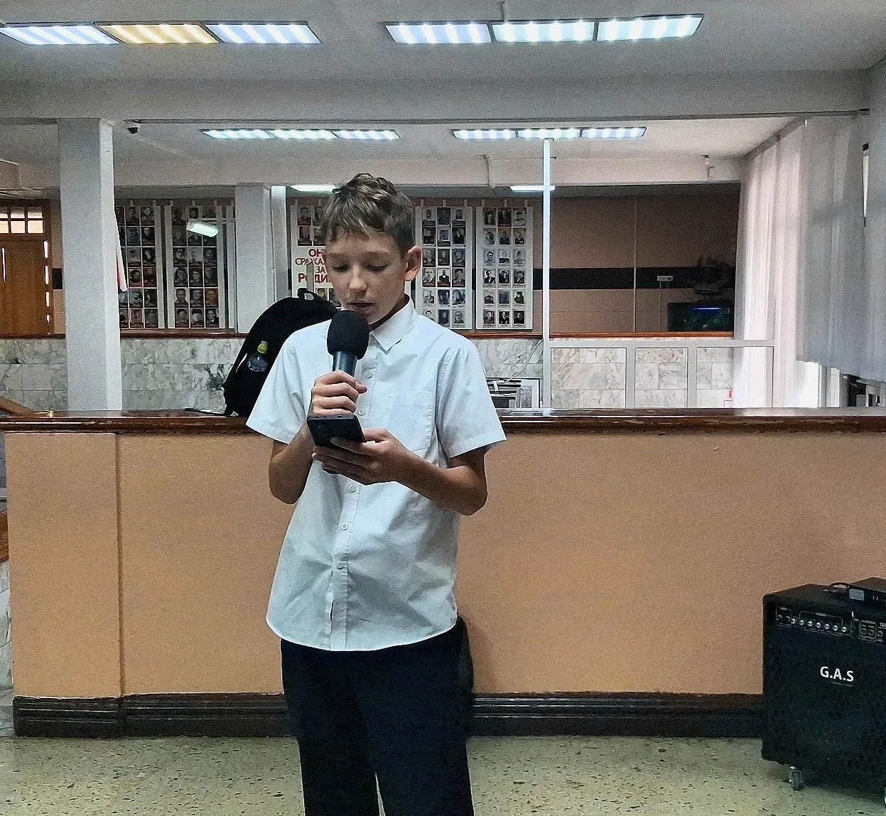 🎙🇷🇺 «РАДИО-ПЕРЕМЕНЫ» 🇷🇺🎙  6 мая в нашей гимназии прошли «Радио-перемены», посвящённые Дню Победы 🎗️🇷