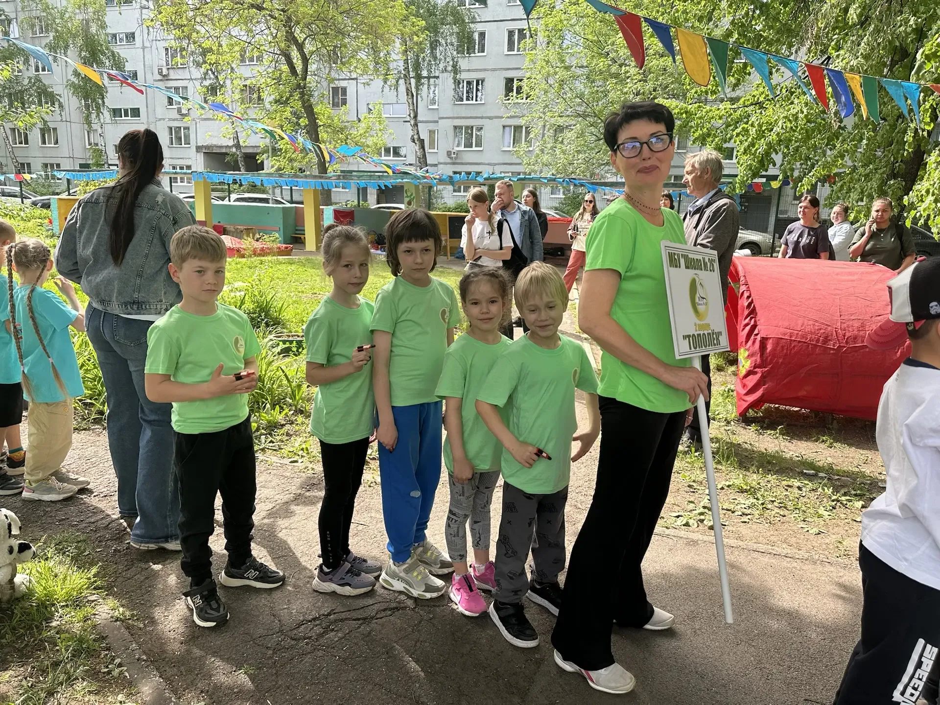 15 мая воспитанники 2 корпуса #tltschool26 под руководством инструктора по физической культуре Гусев