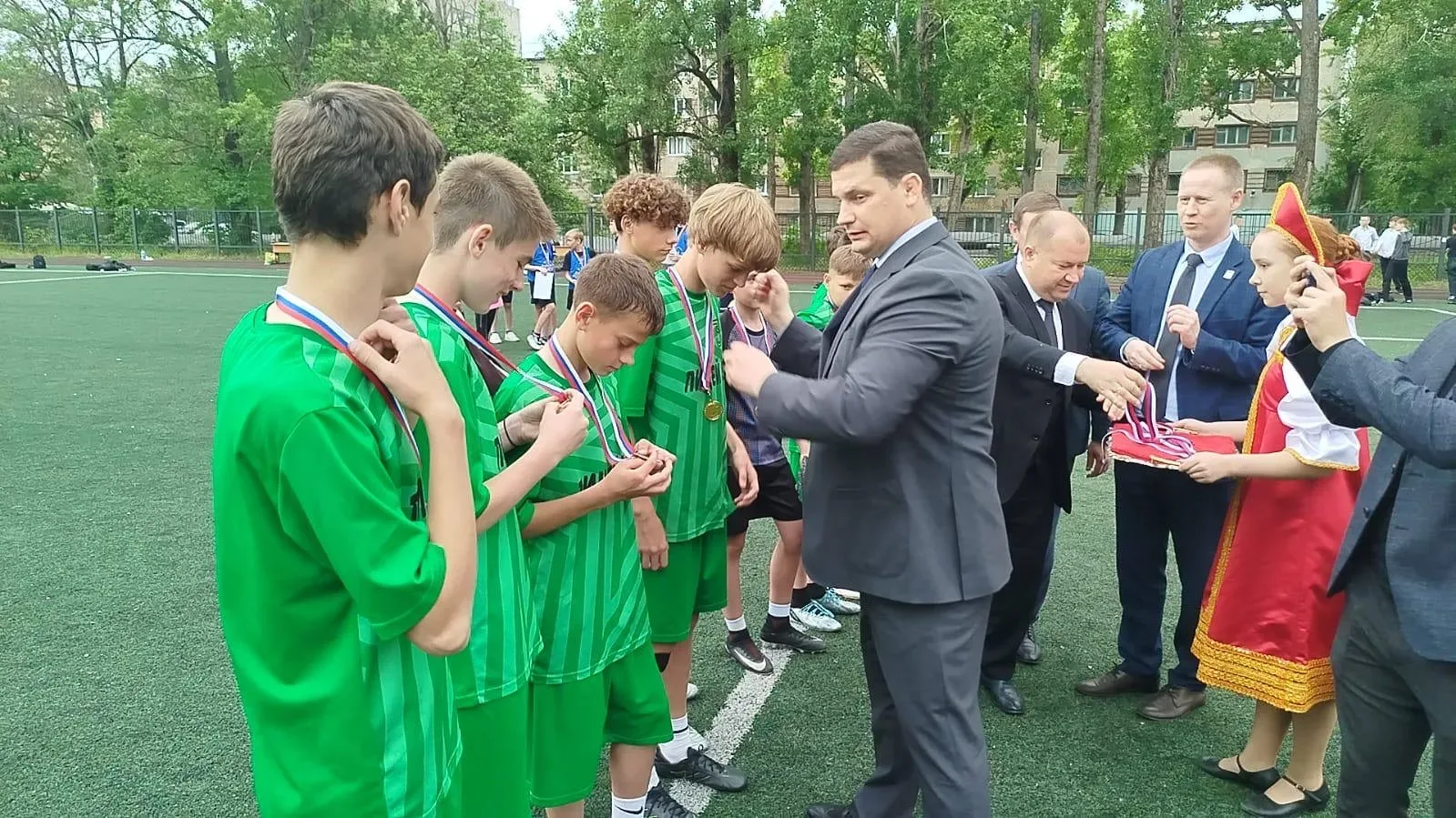 С12 по 18 мая 2026 г. Прошли районные соревнования по мини-футболу на Кубок Главы Советского района 