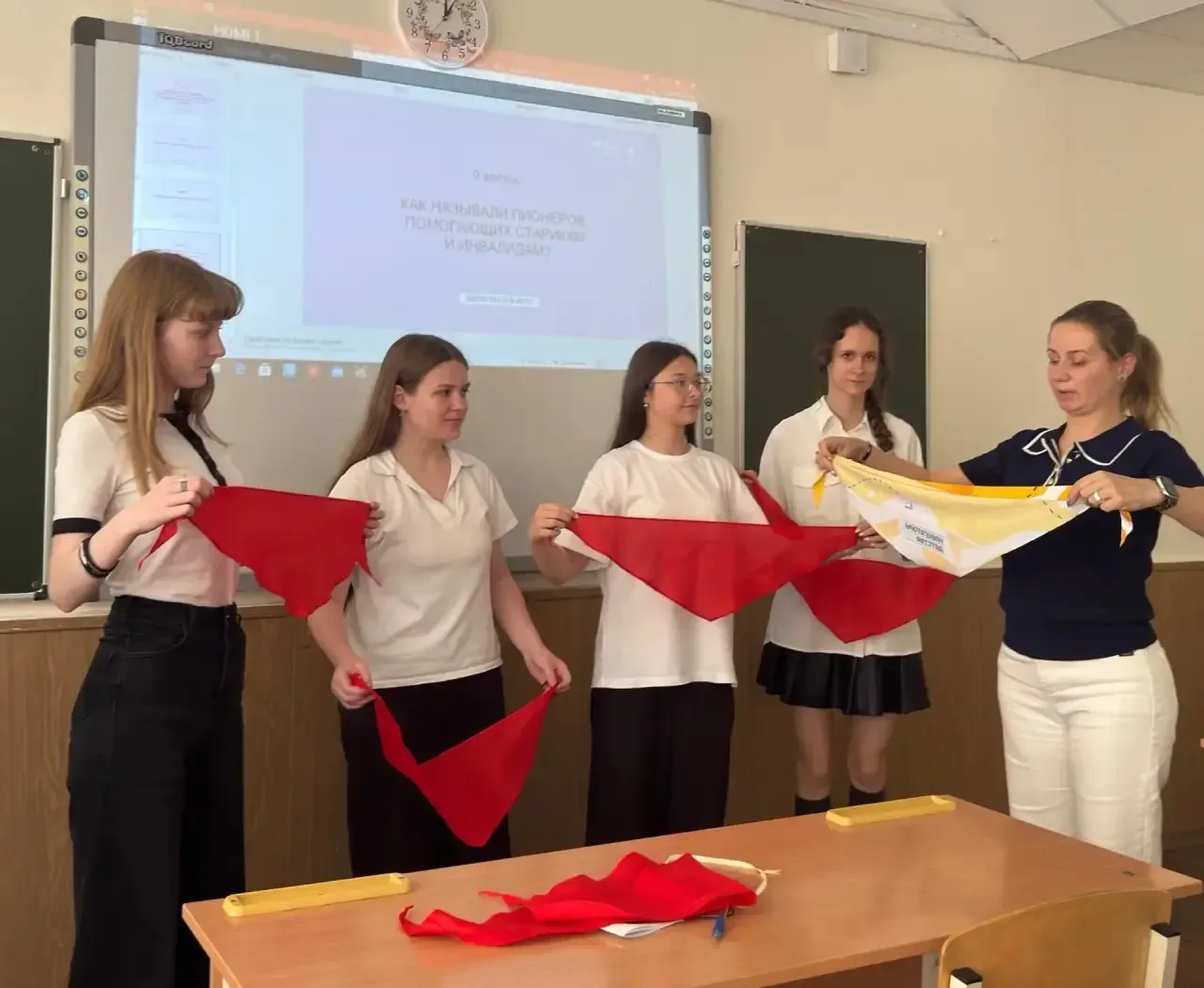 Всероссийская акция «Вместе в будущее»: мероприятие «Наследники пионерии» в формате игры «Крестики-н