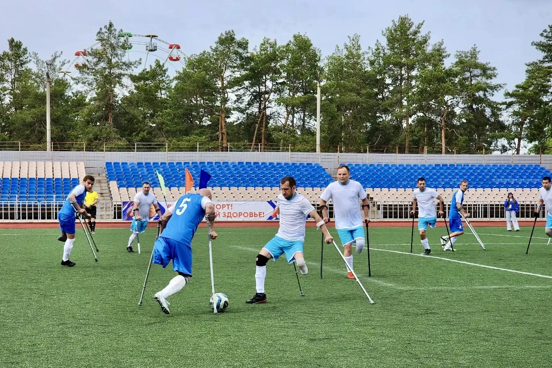Студенты Сызранского политехнического колледжа — волонтёры Чемпионата России по адаптивному футболу⚽