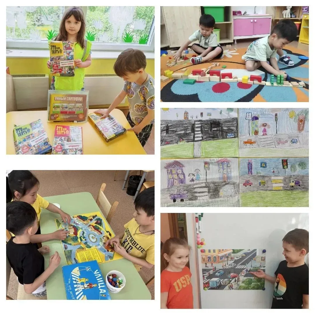 🚦 Тематическая неделя «ПДД ты повторяй!»   Под таким девизом в наших дошкольных отделениях прошла те