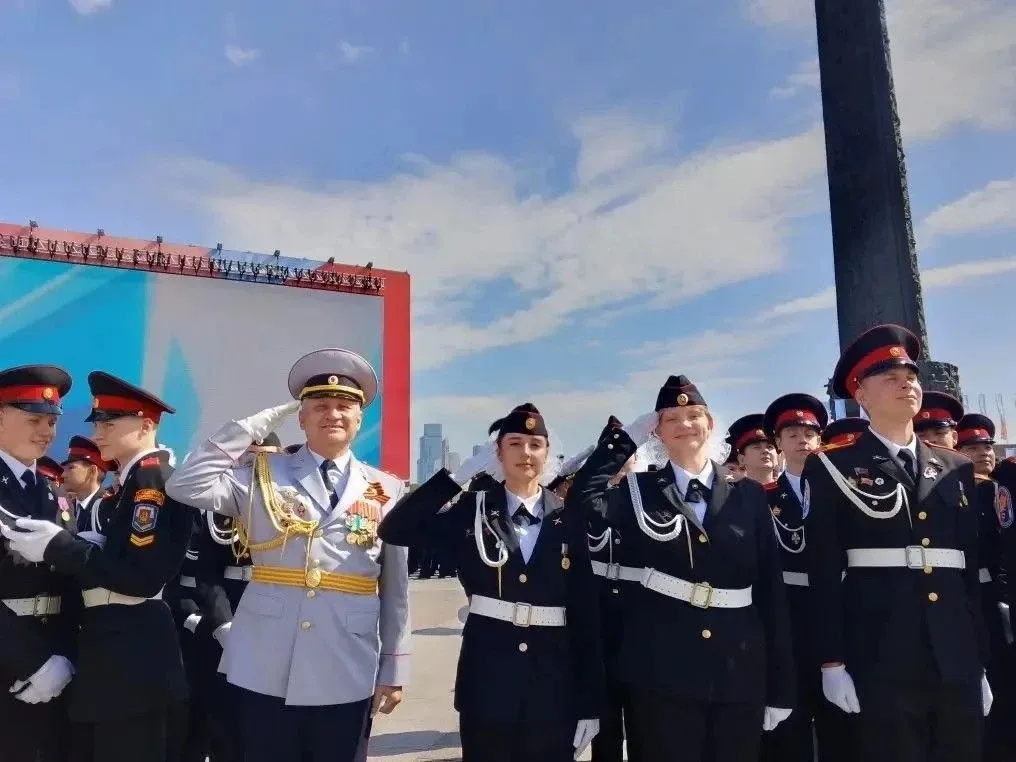 🇷🇺 8 "К" на параде кадетского движения «Не прервется связь поколений»  Сегодня, 20 мая, наши кадеты 