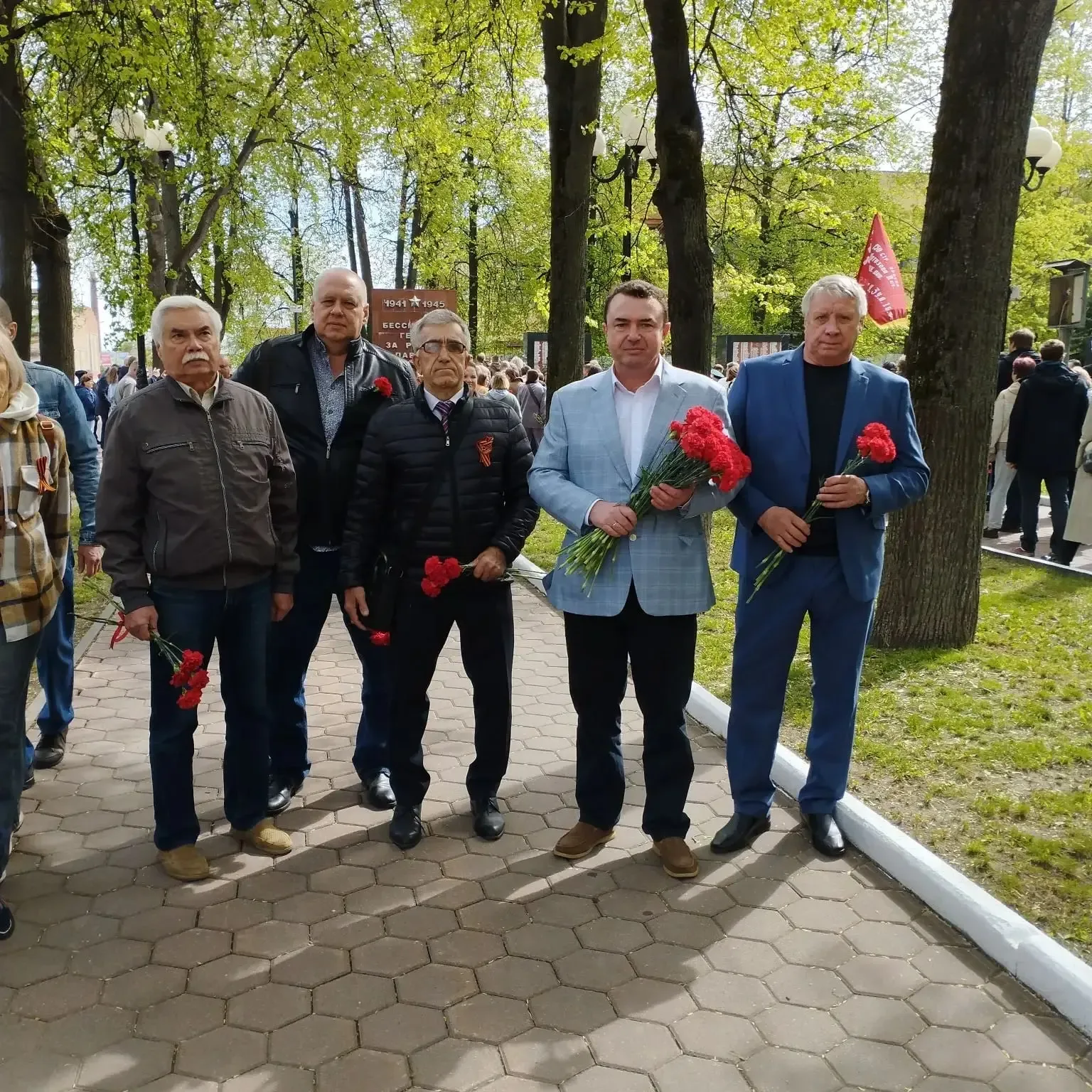 🎗Сегодня, 9 мая, сотрудники Мособлводоканала принимают участие в праздничных мероприятиях, которые п