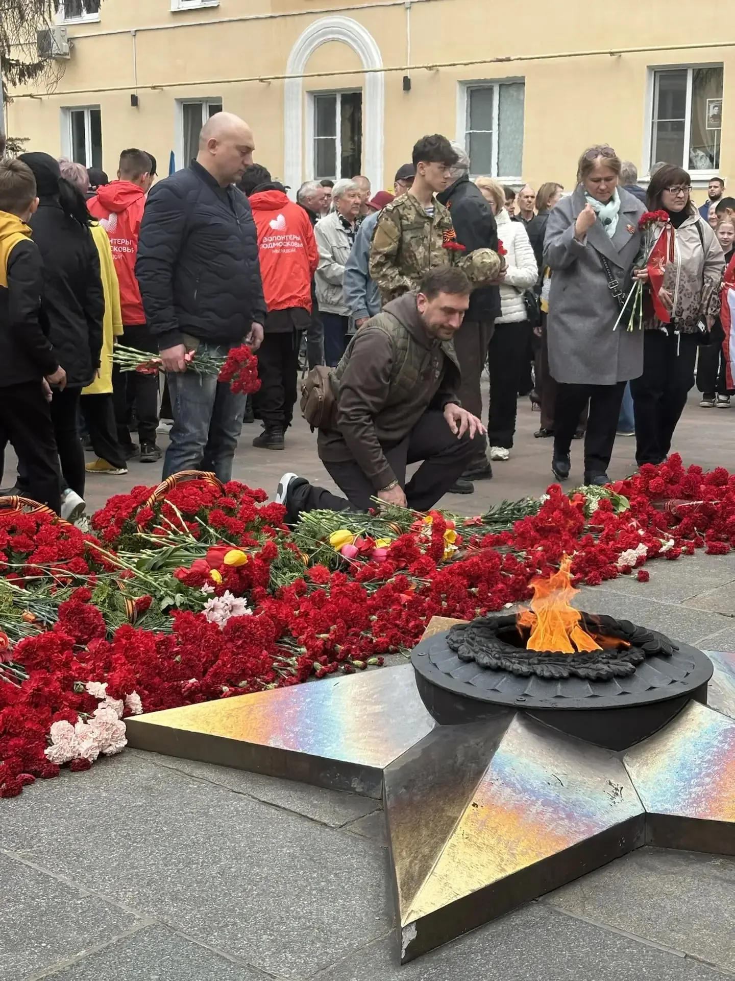 🎗Сегодня, 9 мая, сотрудники Мособлводоканала принимают участие в праздничных мероприятиях, которые п