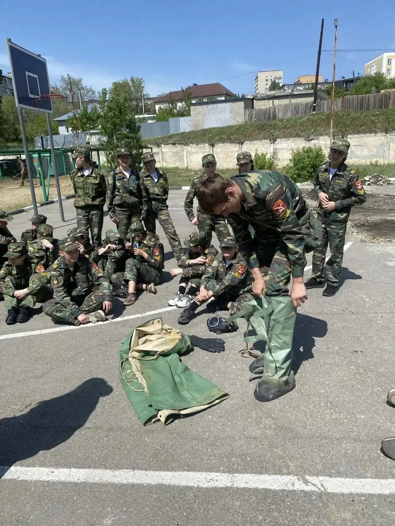 🚀На базе 28-ой отдельной бригады радиационной, химической и биологической защиты стартовали военно-п