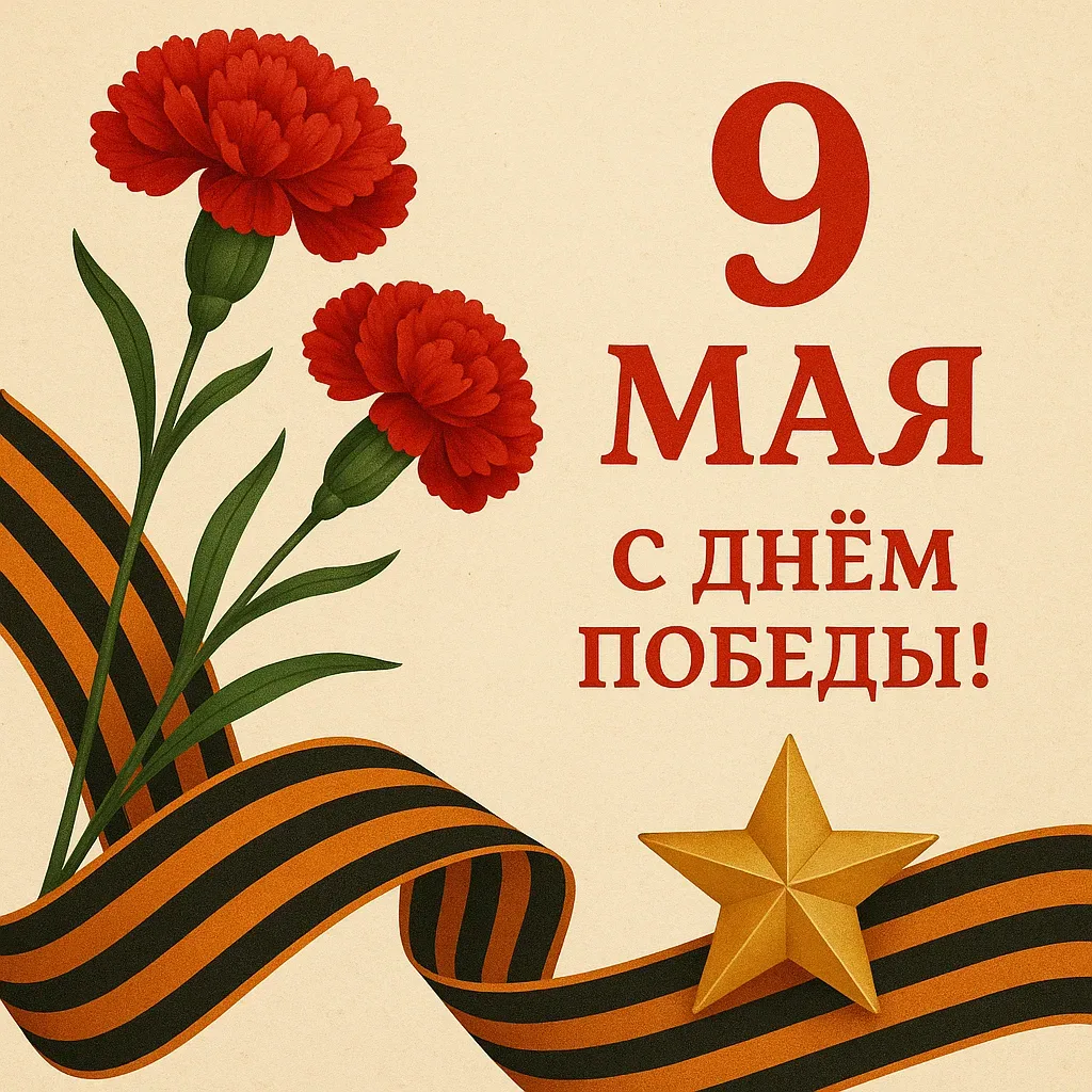 С Днём Великой Победы!  В этот день в каждой семье вспоминают тех, кто подарил нам мир. Это праздник