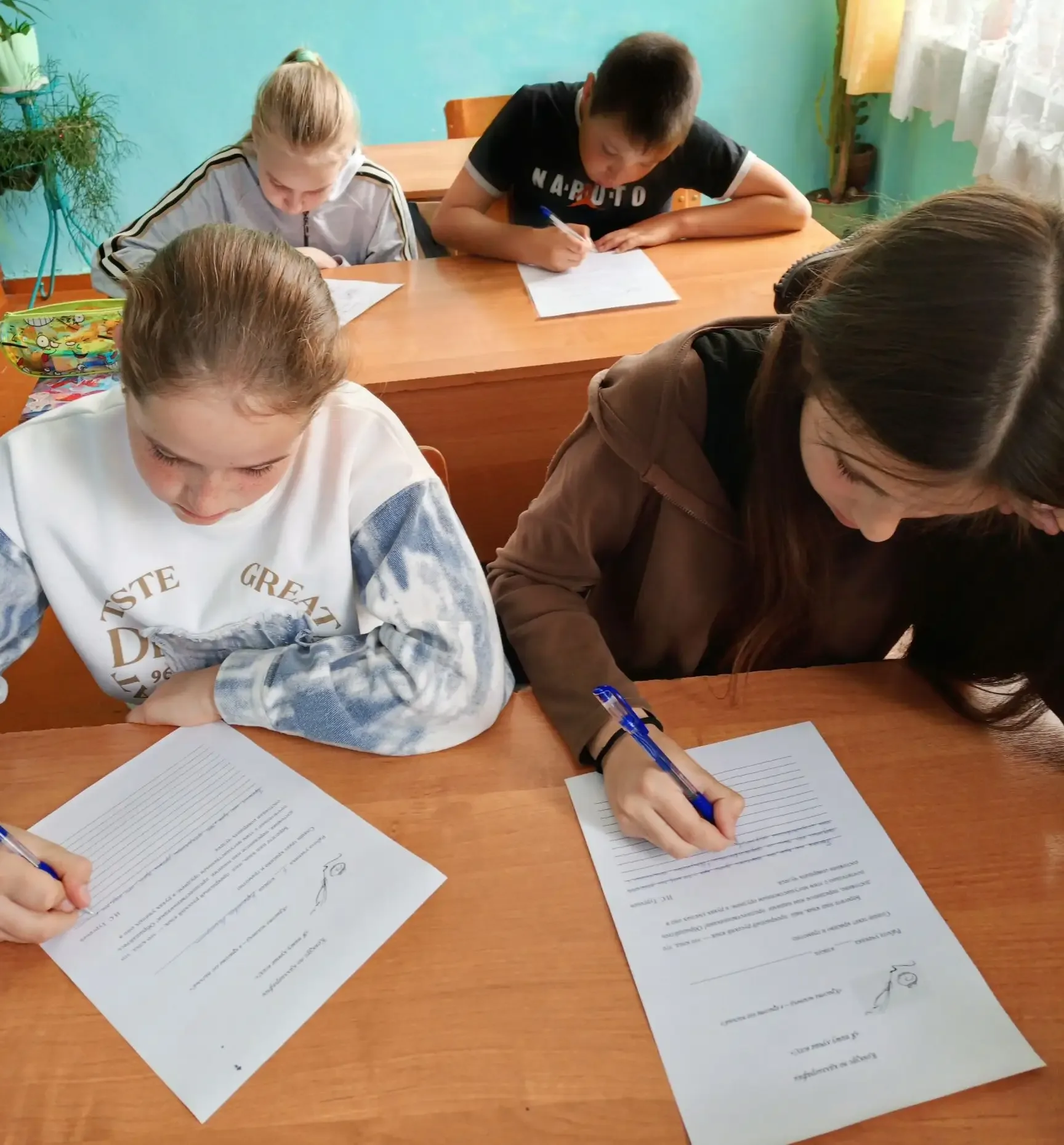 В преддверии Дня славянской письменности в Макарьевской школе учителем русского языка  и литературы 