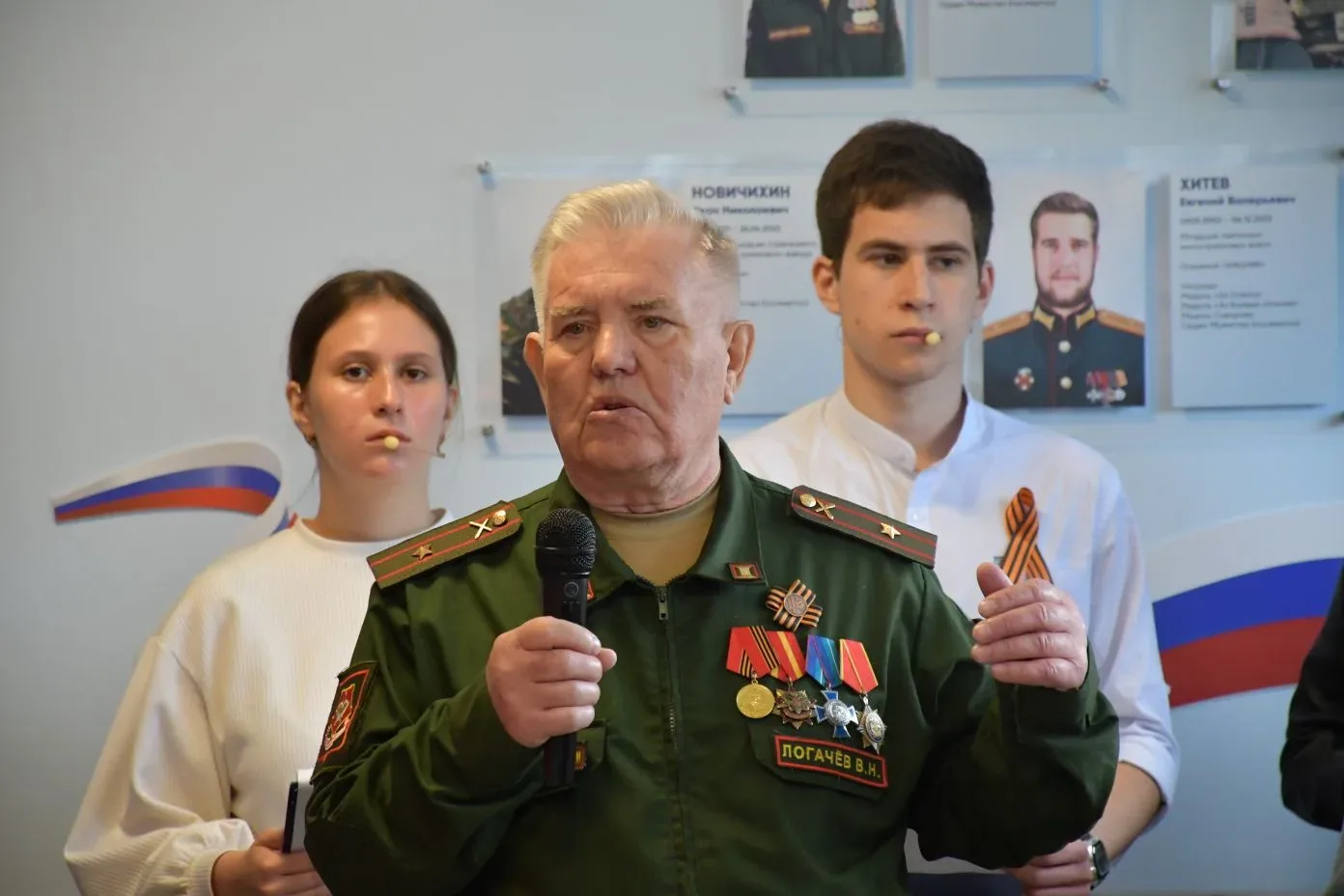 Сегодня в нашем лицее состоялось значимое событие: открытие стены памяти и мемориала в школьном музе
