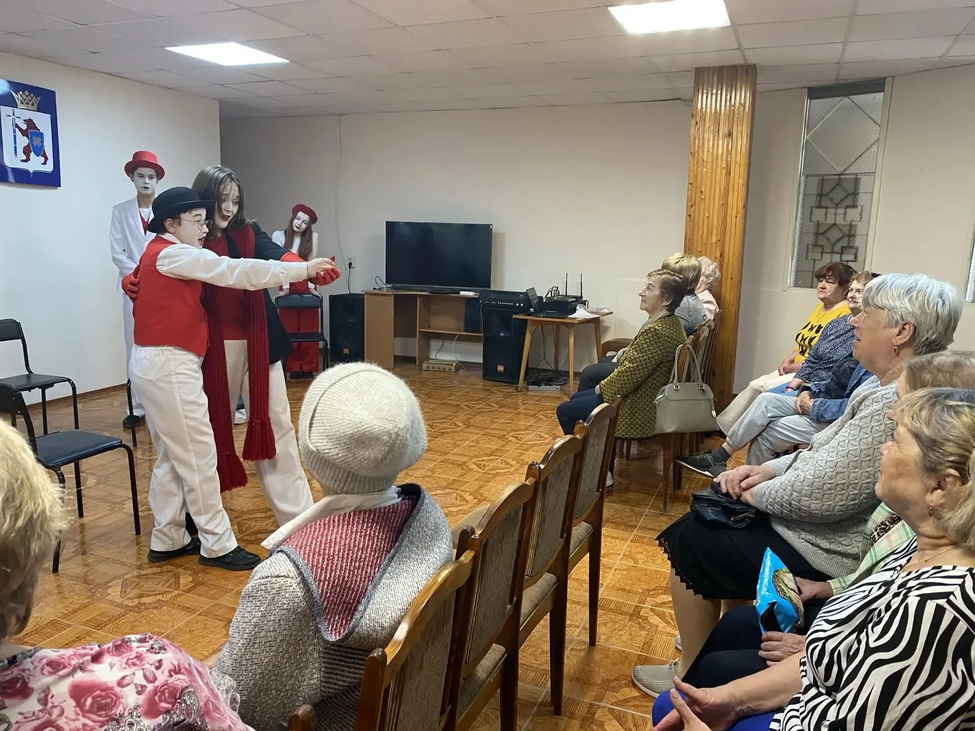 Сегодня в Центре общения старшего поколения в г.Козьмодемьянске  «Нас старость дома не застанет» был
