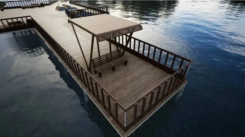 Благоустройство набережной в Тимоново завершат уже этим летом 🏖️  Обновленная береговая линия протян