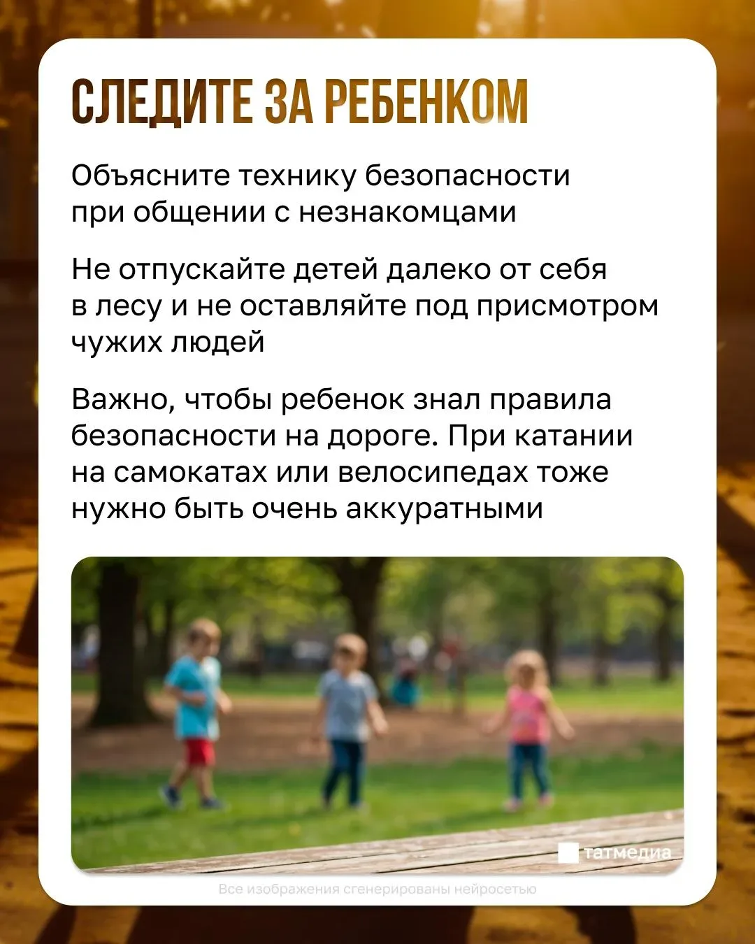 ☀️👶Безопасность ребенка на летних каникулах в руках родителей  Часто именно из-за несоблюдения прави
