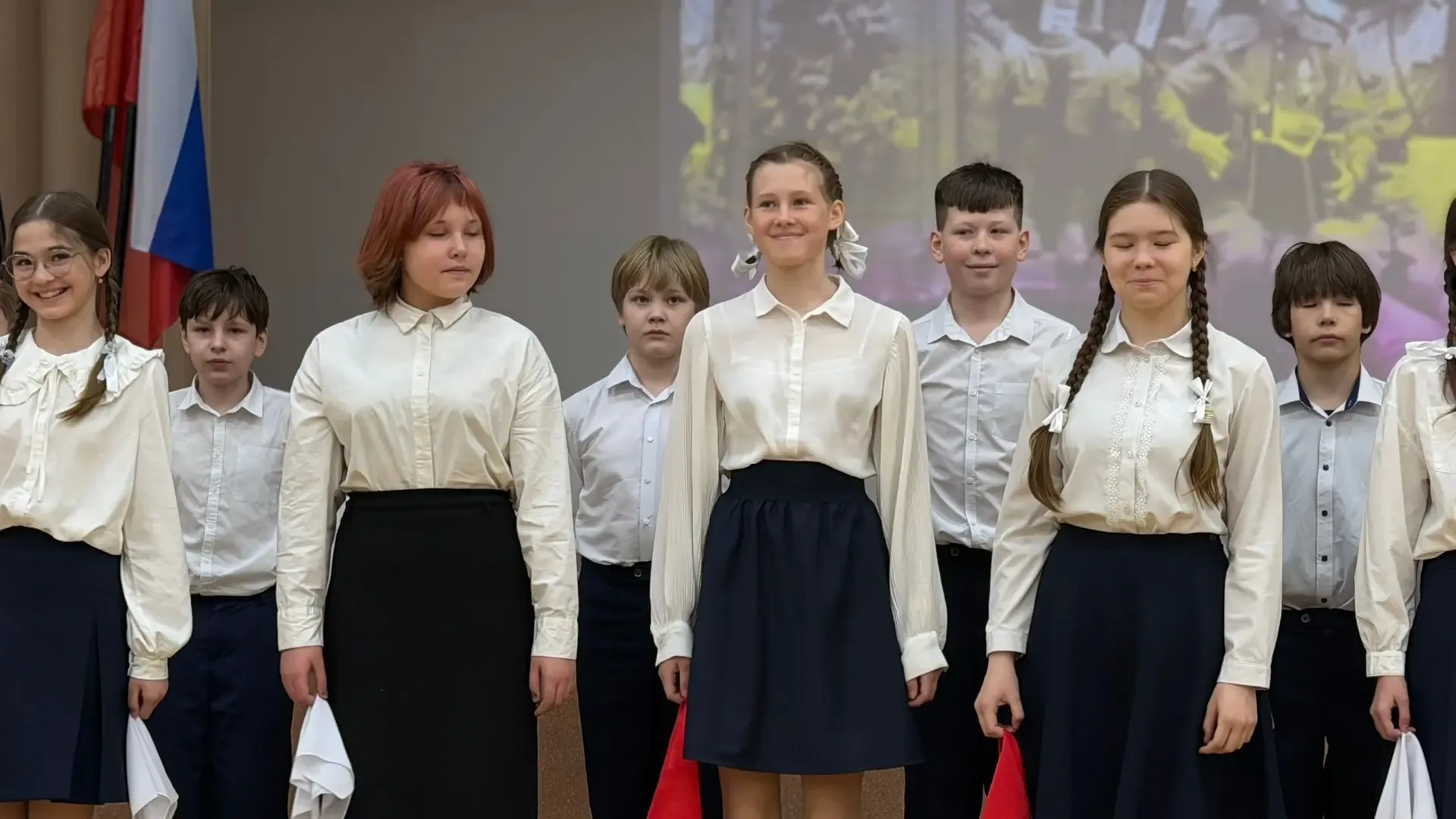 В лицее завершился большой хоровой фестиваль «Песни Великой Победы» 🎖️  Эти дни по праву можно назва