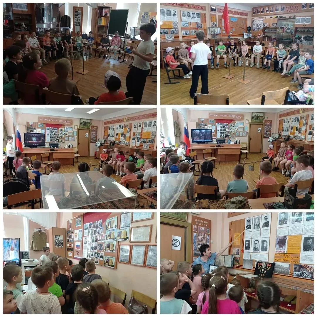 #ЦррДС61 🎖 Разговоры о важном в группе «Берёзка» К Международному дню музеев воспитанники группы № 6