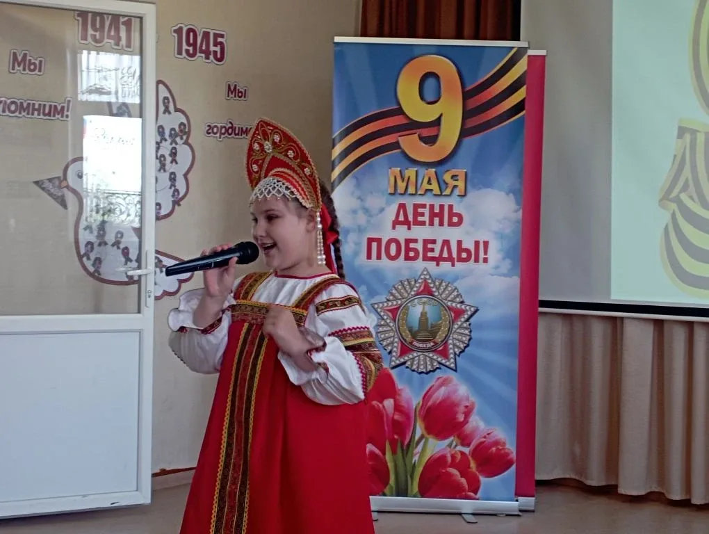 🌺⭐Память поколений: в Иванищевской школе прошёл праздничный концерт ко Дню Победы.   🌹9 мая стены на