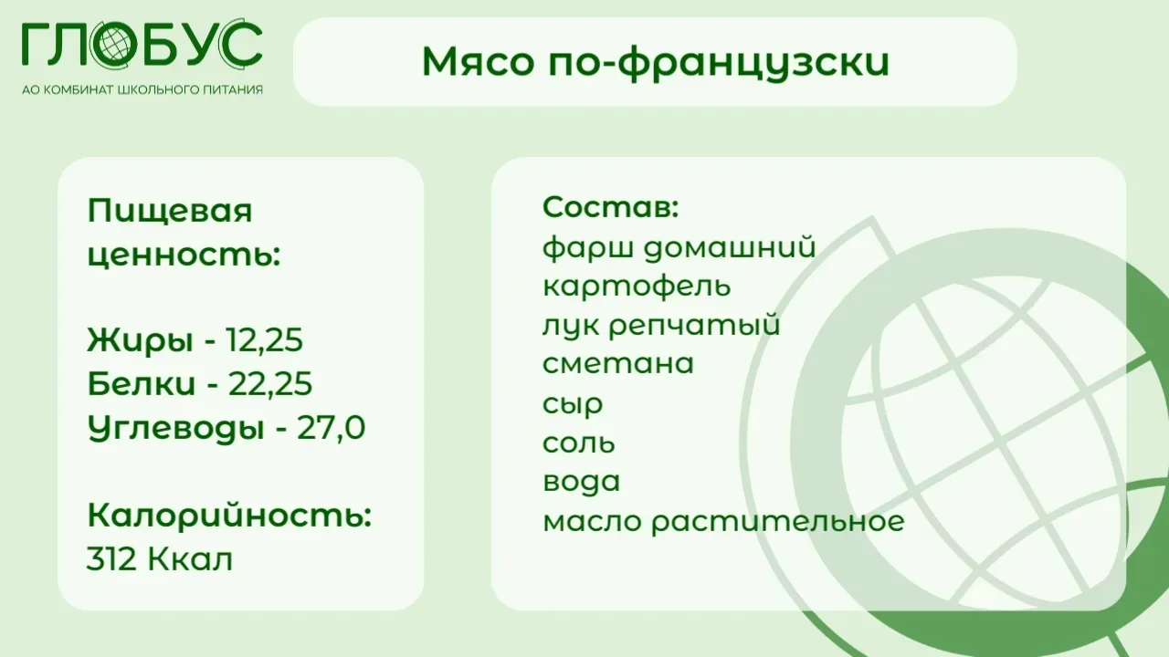 #ШкольноеБлюдо  🥘Мясо по-французски  ☝Блюдо «мясо по-французски» не имеет прямого происхождения из Ф