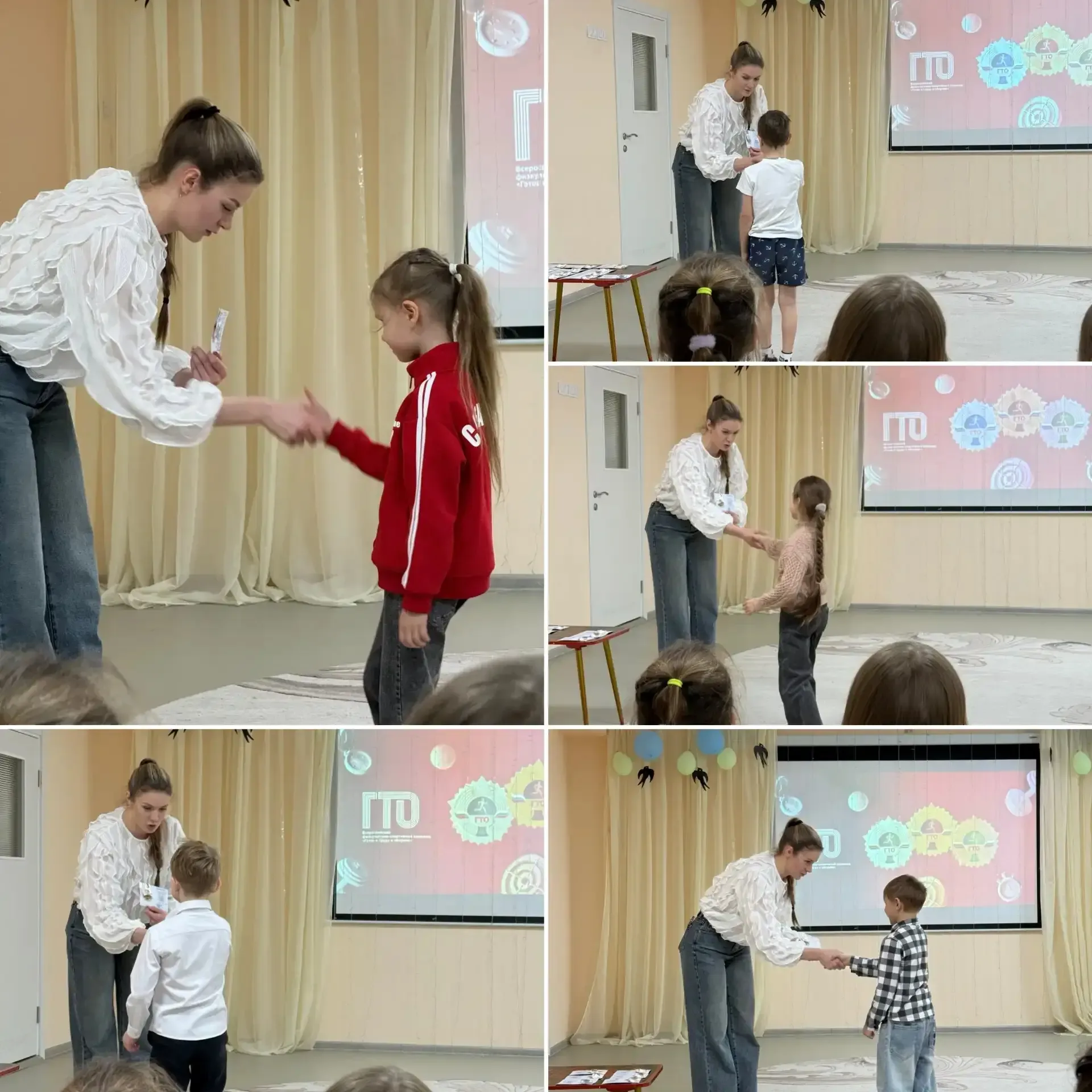 Вручение значков ГТО🥇  В нашем детском саду прошло торжественное награждение ребят значками ГТО! 🎉  